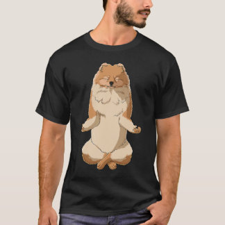 Yoga Dog Spitz T-Shirt
