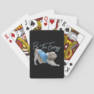 Yoga Downward Dog - Seien Sie das Energieangebot Spielkarten