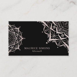 Yoga-Dozent Mandala Yoga-Trainer Zen Visitenkarte