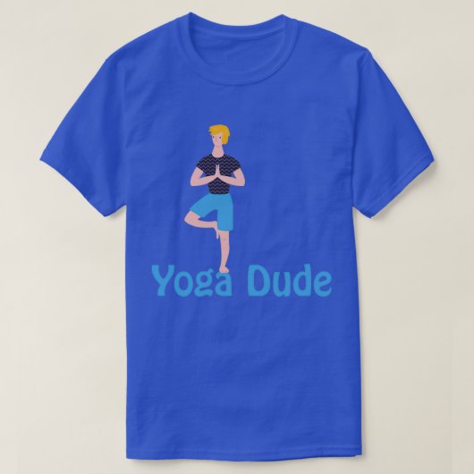 Yoga Dude 1 T-Shirt (Design vorne)