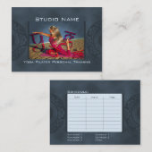 Yoga Dunes Visitenkarte (Vorne/Hinten)