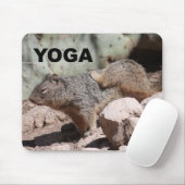 Yoga-Eichhörnchen Mousepad (Mit Mouse)