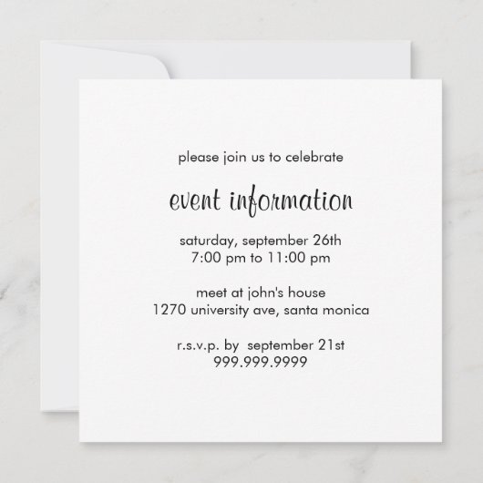 YOGA Einladung (Rückseite)