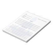 Yoga Energie Notizblock (Rotiert)