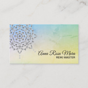 *~* Yoga Energy Heiler Reiki Meditation Massage Visitenkarte