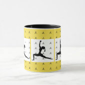 Yoga entwickelt Yellow Combo Kaffee Tasse/ Cup Tasse (Zentrum)