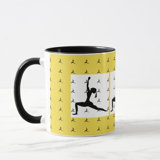 Yoga entwickelt Yellow Combo Kaffee Tasse/ Cup Tasse (Links)
