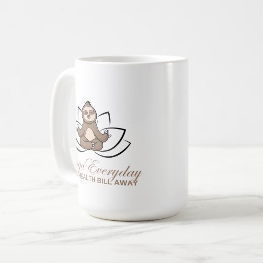 Yoga Everyday Kaffeetasse (Vorderseite Links)