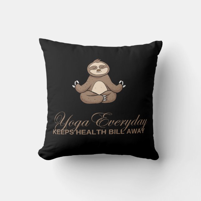 Yoga Everyday Kissen (Vorderseite)