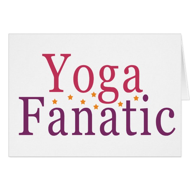 Yoga Fanatic (Vorderseite (Horizontal))