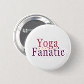 Yoga Fanatic Button (Vorne & Hinten)