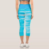 Yoga-Fitness Capri Leggings (Rückseite)
