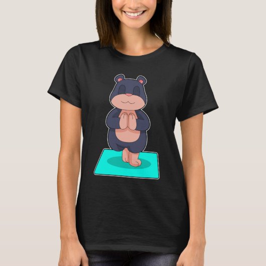 Yoga-Fitness T-Shirt (Vorderseite)