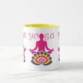 Yoga Flor de Loto Tasse (Zentrum)