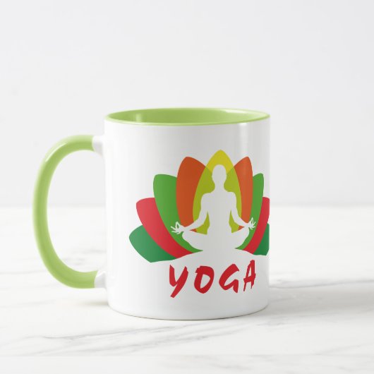 Yoga Flor de Loto Tasse (Links)