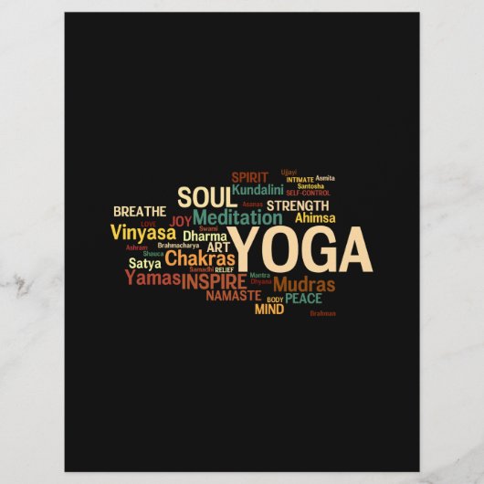 YOGA-Flyer Flyer (Vorne)