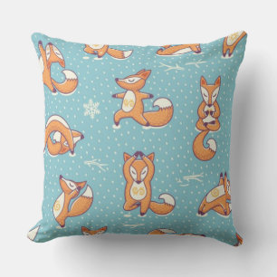 Yoga Fox Kissen
