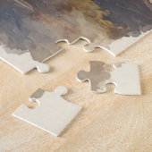 Yoga-Frau - Achtsamkeit Morgen Puzzle (Seite)
