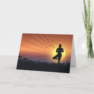 Yoga-Frauen Einladung