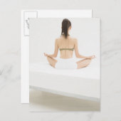 Yoga-Frauen Postkarte (Vorne/Hinten)