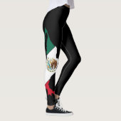 Yoga-Frauenmode unter mexikanischer Flagge Leggings (Rechts)