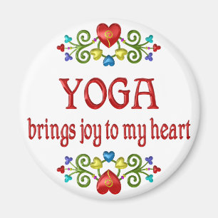Yoga-Freude Magnet