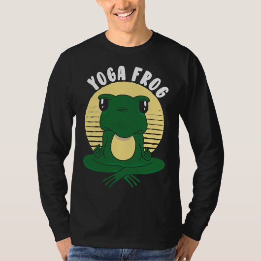 Yoga Frog 81 T-Shirt (Vorderseite)