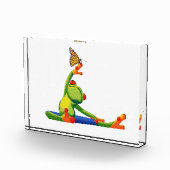 Yoga Frog Fotoblock (Rechts)