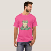 Yoga Frog Natur Wandern Frogy Zielort T-Shirt (Vorne ganz)