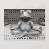 Yoga Frog Postkarte (Vorderseite)