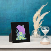 Yoga Frog Vibes Fotoplatte (InSitu)