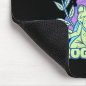 Yoga Frog Vibes Mousepad (Ecke)