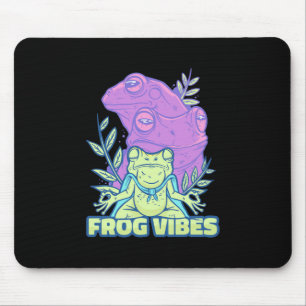 Yoga Frog Vibes Mousepad