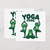 Yoga Frogs (Vorne/Hinten)