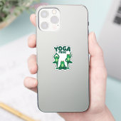 Yoga Frogs Aufkleber (Telefon)