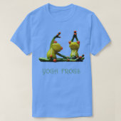 Yoga Frogs Fitness Design T-Shirt (Design vorne)