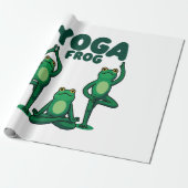 Yoga Frogs Geschenkpapier (Ungerollt)