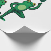 Yoga Frogs Geschenkpapier (Ecke)