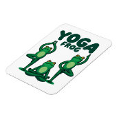 Yoga Frogs Magnet (Linke Seite)