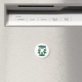 Yoga Frogs Magnet (In Situ (Geschirrspüler))
