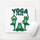 Yoga Frogs Mousepad (Mit Mouse)