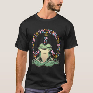 Yoga Frosch Namaste Meditation Yoga Pose Froschlie T-Shirt