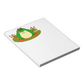 Yoga Frosch Notizblock (angewinkelt)