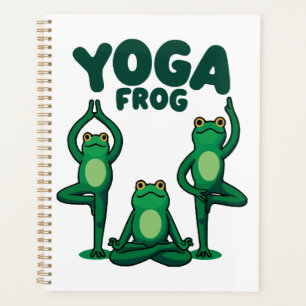 Yoga Frösche Planer