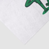 Yoga Frösche Seidenpapier (Detail)