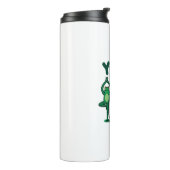Yoga Frösche Thermosbecher (Nach links gedreht)