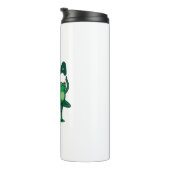 Yoga Frösche Thermosbecher (Nach rechts gedreht)
