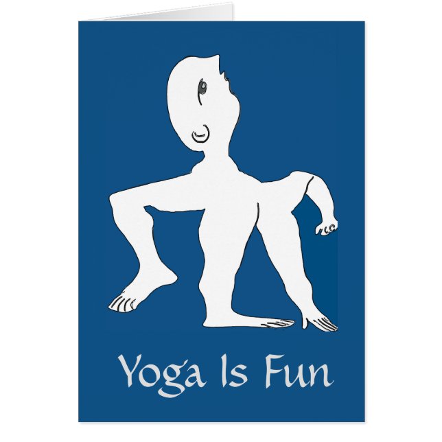 Yoga Fun Abstrakt Man (Vorne)