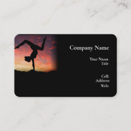 Yoga für die leere Visitenkarte