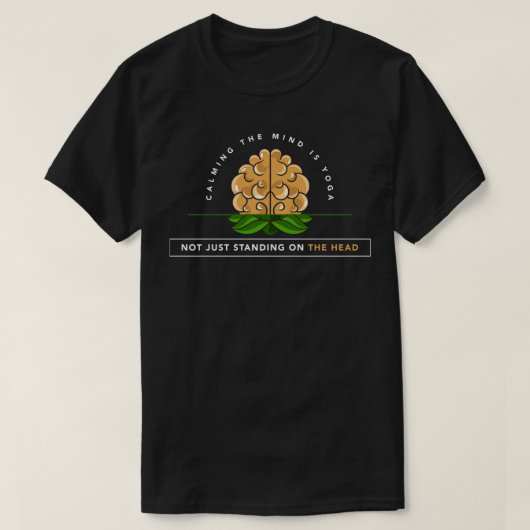 Yoga für Gesundheit T-Shirt (Design vorne)